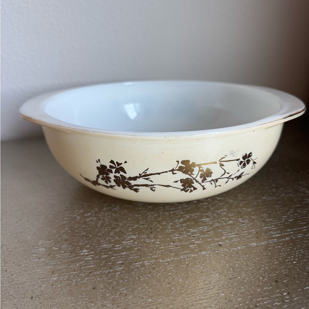 Vintage Golden Branch Pyrex Ovenware